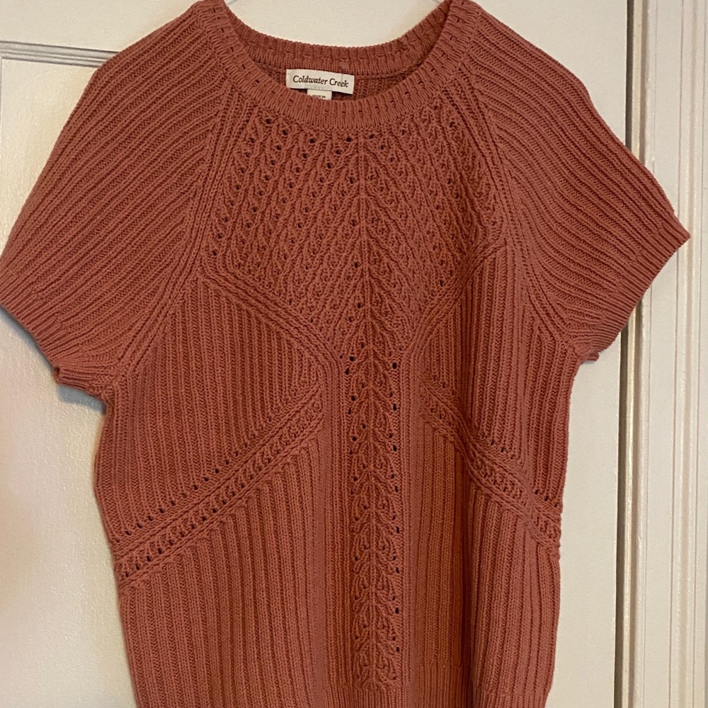 SALE! Coldwater Creek petite short sleeve sweater